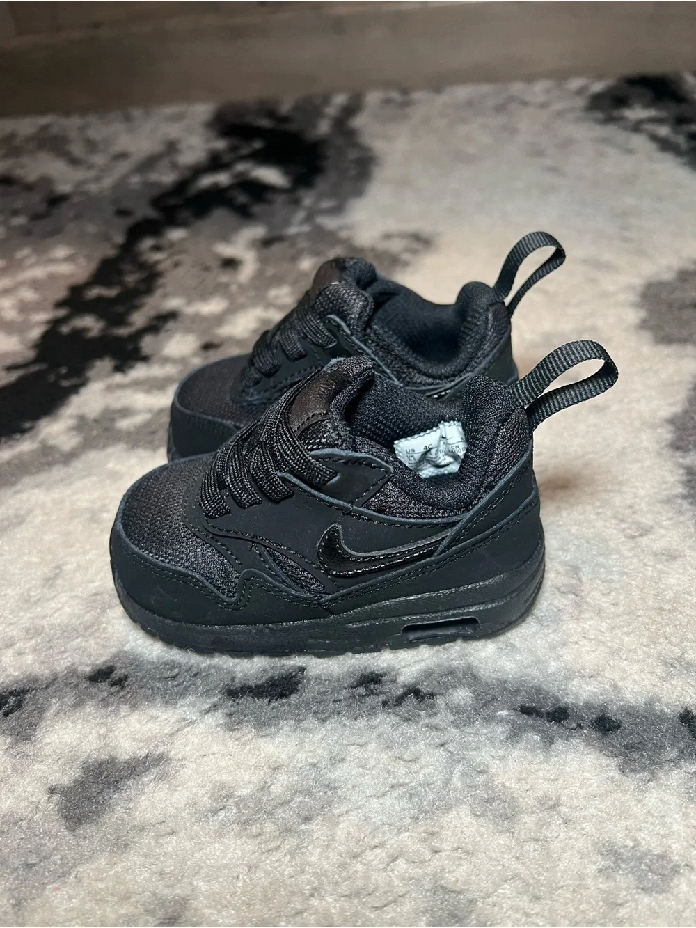 Nike Toddler All-Black Mesh & Synthetic Sneakers